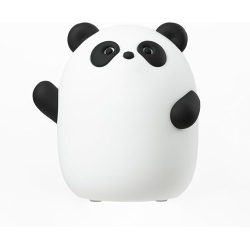 YOULIGHTS Panda Silicone Night Light, Tap-Controlled Led Lamp With 3-Level Adjustable Soft Glow, Rechargeable Timer Nightlight, And Stress Relief