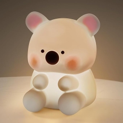 YOULIGHTS Toddler Night Light, Squishy Night Light for Kids \w 2 Level Brightness And Timer, Baby Night Lights for Nursery, Rechargeable Touch Night