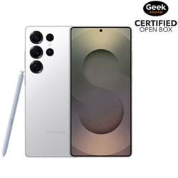 Open Box - Samsung Galaxy S25 Ultra 256GB - Titanium Silverwhite - Unlocked