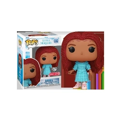 FUNKO Pop Disney The Little Mermaid 2023 Deluxe Vinyl Figure Ariel (Diamond Collection) #1362 Target Exclusive