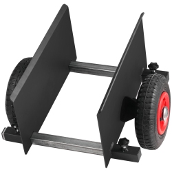 VEVOR 600Lbs Capacity Panel Dolly, Slab Dolly, Heavy-Duty Drywall Mover \w 8" Pneumatic Wheels, Adjustable Clamp Panel Cart for Drywall Sheet