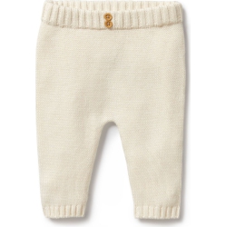 WILSONFRENCHY Wilson+Frenchy Knitted Legging - Ecru (6-12 Months) In Multicolor