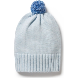 WILSONFRENCHY Wilson+Frenchy Knitted Hat - Bluebell (0-3 Months) In Multicolor