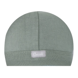 COCCOLI Tencel Modal Infant Cap - Lily Pad / 3-6 Months / Core In Multicolor