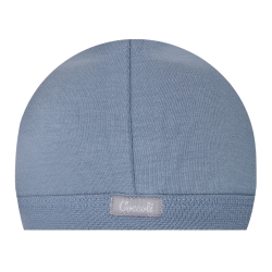 COCCOLI Tencel Modal Infant Cap - Steel / 3-6 Months / Core In Blue
