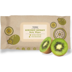 TERRA Bamboo Wipes Kiwifruit 70/pack