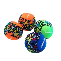 SWIMLINE Squishy Neon Weighted Neoprene Swimming Pool Diving Balls - 2" - Set Of 4