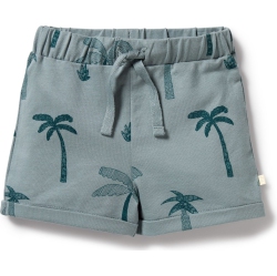 WILSONFRENCHY Wilson+Frenchy Organic Cotton Shorts - Palm Days (12-18 Months, 10-12 Kg) In Multicolor