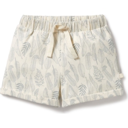 WILSONFRENCHY Wilson+Frenchy Organic Cotton Shorts - New Leaf (6-12 Months, 8-10 Kg) In Multicolor