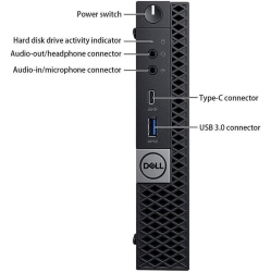 DELL Refurbished (Excellent) Optiplex 5070, Tiny, Intel Uhd Graphics 630, I5-9500T, 16GB, 256GB, 2 Years Warranty, 100117-21483