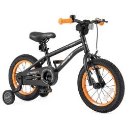 COSTWAY 14-Inch Kid's Bike for 3-5 Years Old With Adjustable Saddle & Anti-Slip Handlebar