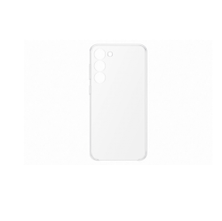 SAMSUNG Refurbished (Good) Fitted Soft Shell Case for Galaxy S23+ (Plus) - Clear Ef-Qs916Ctegca