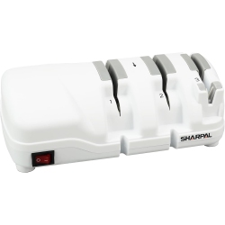 SHARPAL 198H Electric Knife Sharpener With 3 Slots, Monocrystalline Diamond Wheels, Professional Sharpening for All Knives