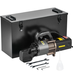 VEVOR 2000W Electric Hydraulic Rebar Cutter, Portable Rebar Cutter, Cutting Up to 1 Inch #8 4-25MM Rebar Within 3.5 Seconds, High Power Steel Rebar