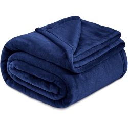 CANADIAN LINEN Polar Fleece Blankets, 66"x90" Twin Size, Lightweight Cozy Warm Super Soft Moisture Free Breathable Blankets for All Season