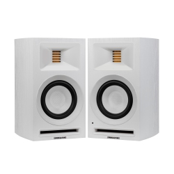 FLUANCE Ri71 Stereo Powered Bookshelf Speakers With Amt Tweeters, 5" Drivers, 120W Amp - HDMI, Bluetooth, Rca & Sub Out