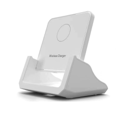 YOULIGHTS 30W Wireless Charger Pad Stand Desktop Ultra-Thin Mobile Phone Fast Charging Dock Station for Iphone 15 14 13 12 Samsung Xiaomi(Simple