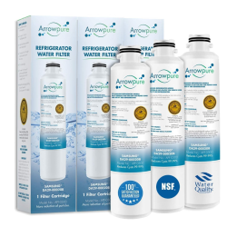 MEHIAZ Apf-0300 Fits Samsung Refrigerator Water Filter Replacement, Da29-00020B, Haf-Cin/exp, Fms-2, Rf28Hmedbsr, Rf263Beaesr, Rwf0700A, Rf4287Hars