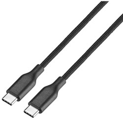 Best Buy Essentials 3m (10 ft.) USB-C to USB-C Braided Cable - Only at Best Buy