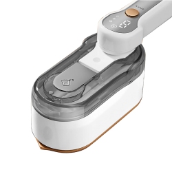 MYACUC Powerful Handheld Steam Iron for Clothes 10S Fast Warm Up, Foldable Travel Steamer Iron With 3 Steam Levels Mini Fabric Steam Iron