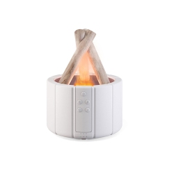 MYACUC Bonfire Humidifier, 250Ml Essential Oil Diffusers Flame Diffuser Aromatherapy Machine Flame Aroma Diffuser Essential Oil Diffusers for Home