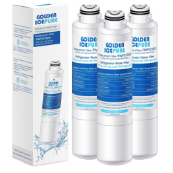 PRIME MADE Golden Icepure Rwf0700A Refrigerator Water Filter Replacement for Samsung Da29-00020B, Haf-Cin/exp, Rf263Beaesr, Rf28Hmedbsr, Rf28Hfedtsr
