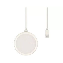 BELKIN Signature Edition 10W Wireless Charge Pad Silver/cream