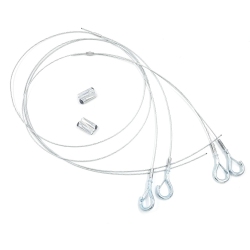 GRIPPLE Refurbished (Good) Yxp2-Hg-5Ft-300Mm-2P Y Fit Snap On Hook Kit No2 5 Ft Ycablehook05Ftpair