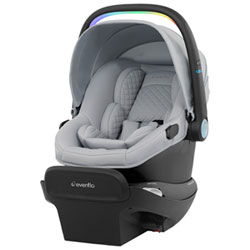 Evenflo LiteMaxTM NXT Rotational Infant Car Seat with Sensory Soothe - Quartz