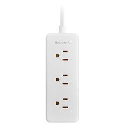 Insignia 3-Outlet Surge Protector - Only at Best Buy