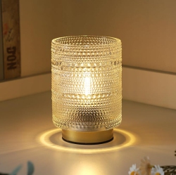 YOULIGHTS Battery Operated Lamp \w Timer, Cordless Battery Powered Table Lamps Portable Led Small Lamp for Bedside Living Room Bedroom