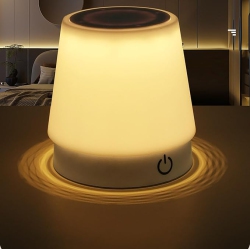 YOULIGHTS Table Lamp USB Rechargeable Desk Lamp Adjustable Height Desk Lamp Night Light Portable for Bedroom, Bedside, Office Decoration