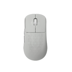 END GAME GEAR Op1W 4K Wireless Gaming Mouse - Lightweight 62G, Right-Handed, 4K Dongle Included Frost In White