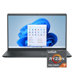 DELL Inspiron 15.6" Anti-Glare Fhd Touchscreen Laptop - Black( Amd Ryzen 7 7730U/512GB SSD/ 16GB Ddr4 Ram/windows 11)