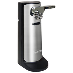 Kenmore 3-in-1 Electric Can Opener with Knife Sharpener & Bottle Opener (KKCO) - Black