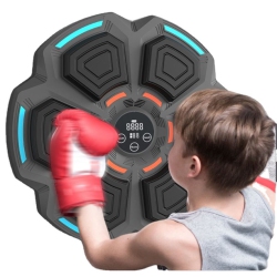 MYACUC Musical Boxing Training Machine, for Kids Training With Led Electronic Wall Mounted, With Premium Boxing Gloves