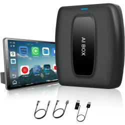 GREEN SCENIC Smart Box Car Wireless Carplay Adapter Car Wired to Wireless Plug And Play Carplay