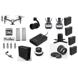 DJI Inspire 2 Premium Combo With Zenmuse X5S Cinemadng Apple Prores Licenses + Extras - Refurbished Excellent