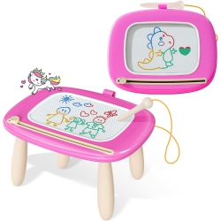 PETGINHOME Magnetic Drawing Board, Kids Toys for 1-3 Year Old Boy Girl Birthday Gifts Doodle Board for Preschool Learning, Educational Erasable