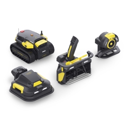 YARBO 4-In-1 Modular Robotics Lawn Mower, Snow Blower & Blower With Ai Multi-Zone Mapping, Rtk Navigation & Auto-Charging
