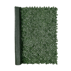 VEVOR 96 X 72 In Ivy Privacy Fence, Artificial Wall Screenery Ivy Fence \w Mesh Cloth Backing And Strengthened Joint, Faux Hedges Vine Leaf