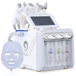 MYACUC Hydrogen Oxygen 7 In 1 Facial Care Machine With Mask, Multifunctional Face Skin Care Device, Beauty Device for Beauty Salon Skincare