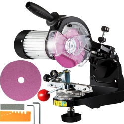 VEVOR 230W Electric Chainsaw Sharpener, Professional Multi-Angle Adjustable Chain Grinder 3000Rpm, Electric Chainsaw Blade Sharpener for 1/4" To