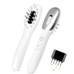 MYACUC Hair Oil Applicator for Scalp, Wireless Electric Hair Brush With Removable Head Oil Dispenser, Portable Scalp Massager for Travel & Home Use
