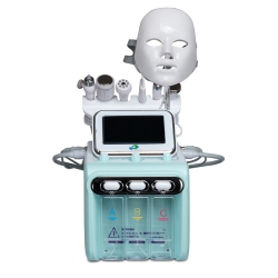 MYACUC Hydrogen Oxygen 7 In 1 Facial Care Machine With Mask Multifunctional Face Skin Care Device for Beauty Salon