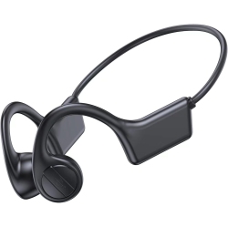 GREEN SCENIC Wireless Bone Conduction Headphones, Open-Ear Bluetooth Sports Headphones \w Built-In Mic, Sweat Resistant Earphones for Workout