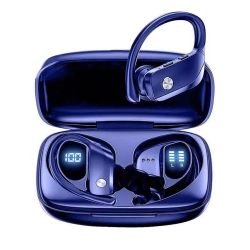 GREEN SCENIC True Wireless Earphones With Microphone Earphones Earhook Sports Running Bluetooth Earphones