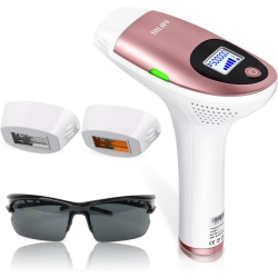GREEN SCENIC Permanent Hair Removal, Painless Laser Hair Removal Device for Home Use, for Female And Male Face, Upper Lip, Chin, Bikini, Legs And Body
