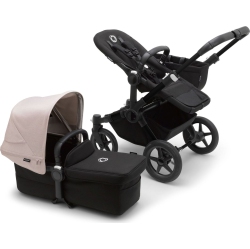 BUGABOO Donkey5 Mono Complete Stroller - Misty White/midnight On Frame In Black