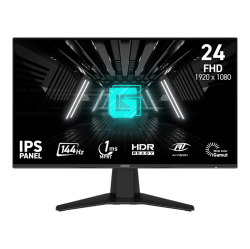 MSI 24" 1920 X 1080 (Fhd) 144Hz 1Ms (Mprt) Ips Gaming Monitor Tilt Adjustable (G242L E14)